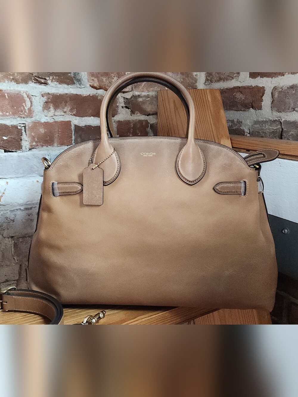 Coach Soft Loved Leather Empire 40
